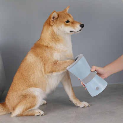 Automatic Dog Paw Cleaner Cup – 360° Gentle Paw Washing Tool
