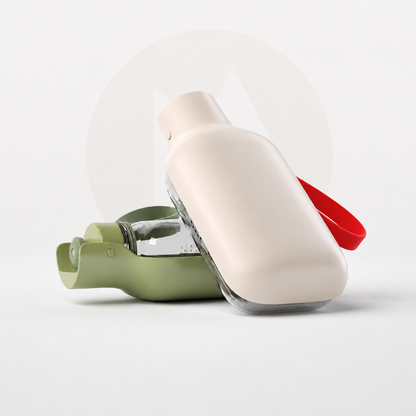 Portable Dog Water Bottle – Foldable Travel Drinking Cup for Pets