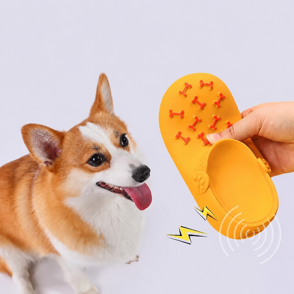 Squeaky Chew Slipper Toy for Dogs