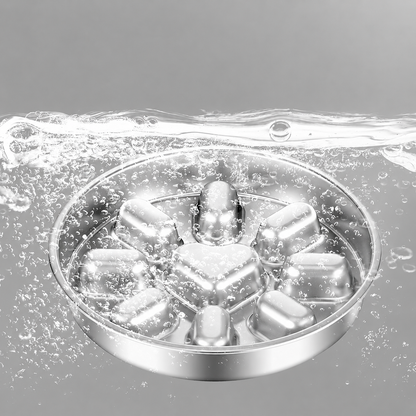 304 Stainless Steel Slow Feeder Bowl – Anti-Choke Pet Feeding Bowl