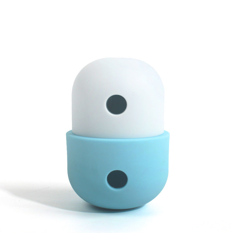 white and blue
